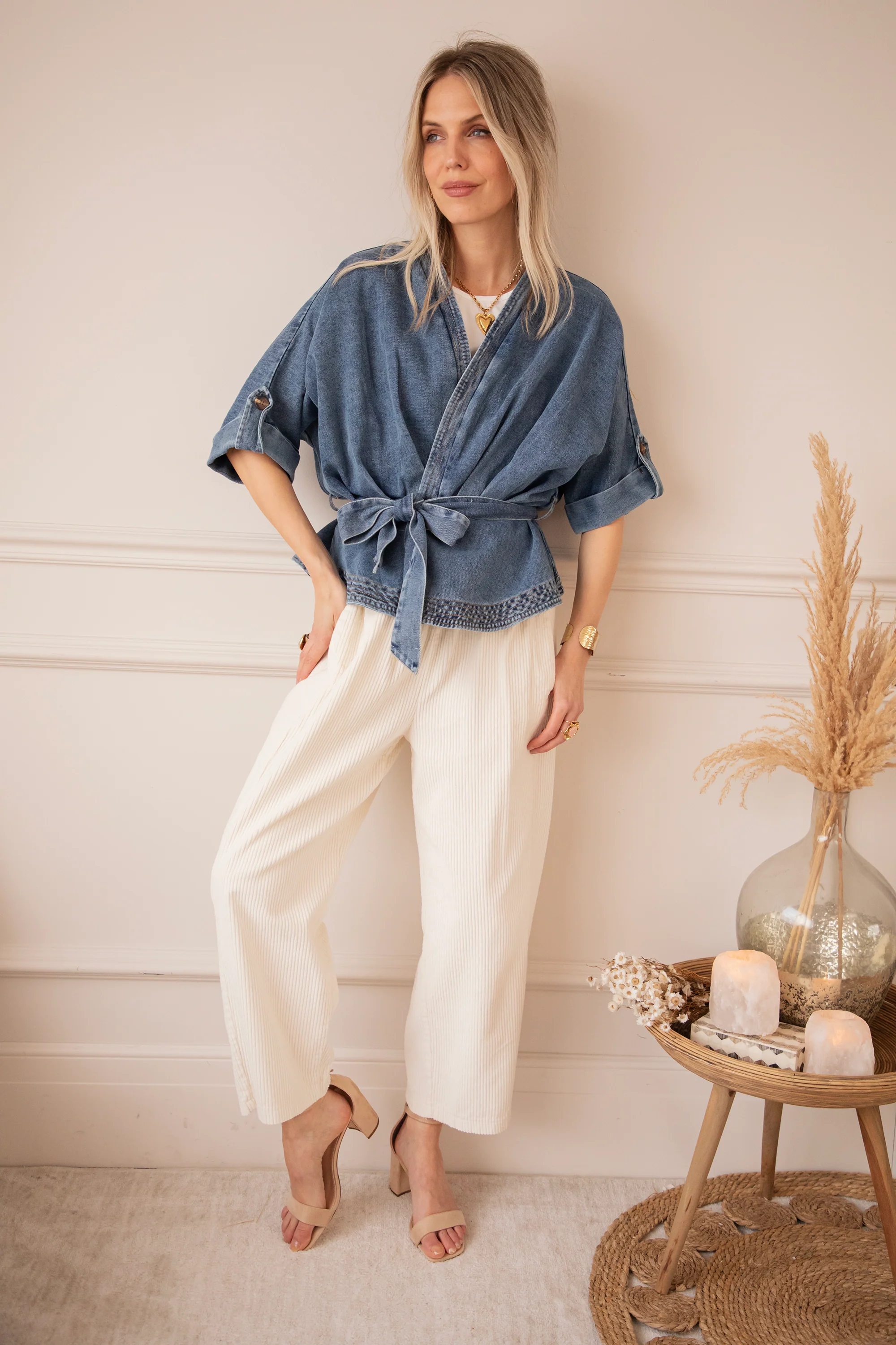 Denim Embrace Blue - Vest - Image 4