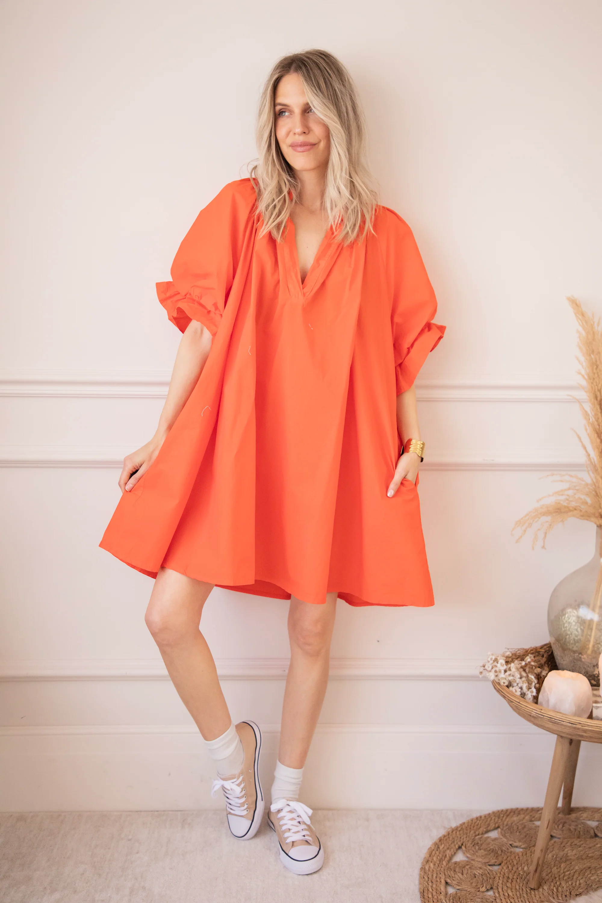Poppy Orange - Jurk - Image 7