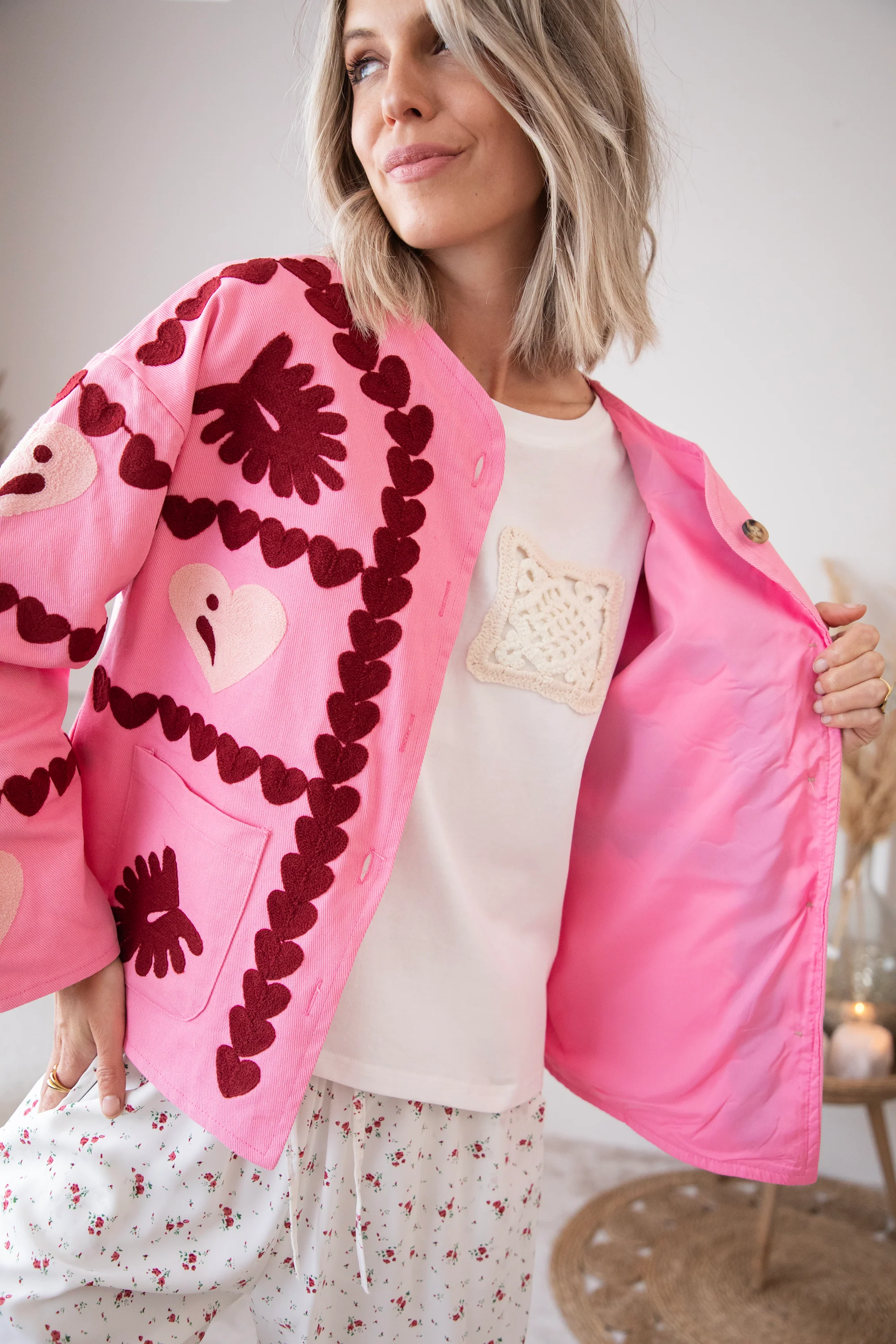 Sweetheart  Hot Pink - Jacket - Image 6