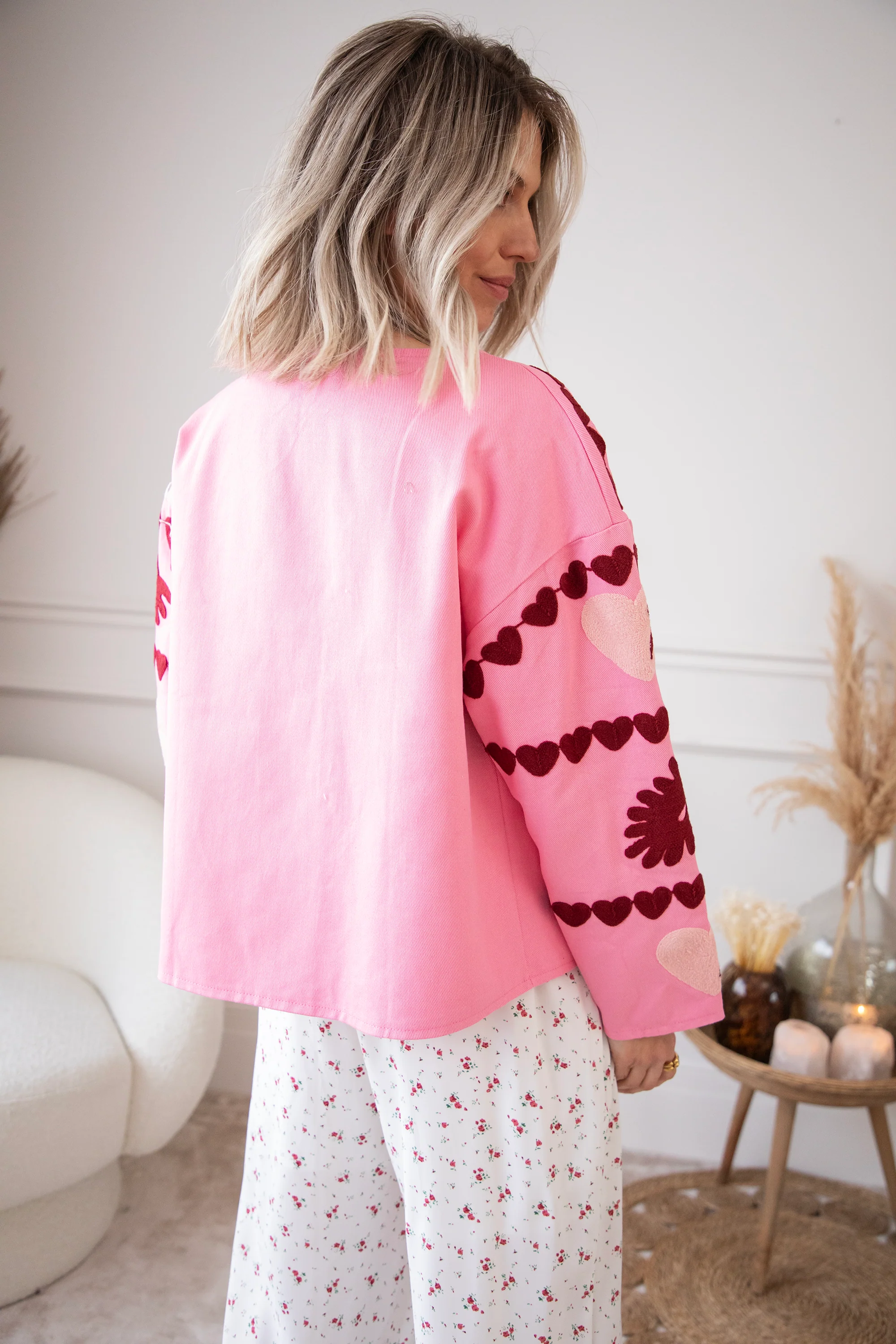 Sweetheart  Hot Pink - Jacket - Image 8